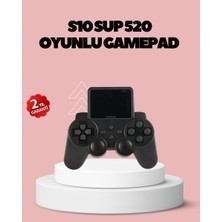 Alka HDMI Tv Bağlantılı Orijinal S10 Gamepad 520 Oyunlu 2025 Seri Oyun Konsolu