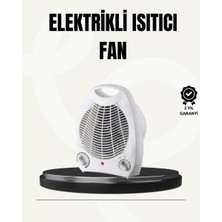 Alka Mini Elektrikli Isıtıcı – Taşınabilir Fanlı Isıtma Sistemi