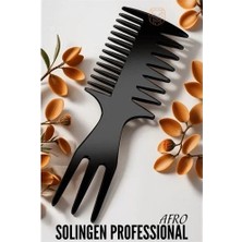 Akıllı Bayi Saç Şekillendirici Afro Perma Tarağı Solingen Professional 719273