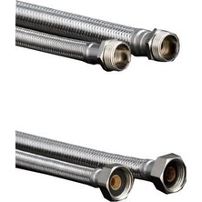 Alka 3/8x3/8 Nipelli Flex Hortum 20 cm