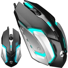 Akıllı Bayi Everest SM-G72 Işıklı USB Kablolu Optik Oyuncu (Gaming) Mouse