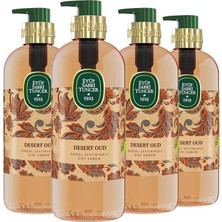 Valor Eyüp Sabri Tuncer Desert Oud Doğal Zeytinyağlı Sıvı Sabun 500 ml x 4