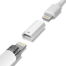 Alka Ally Apple Pen Pencil Kalem USB Şarj Cihazı Lightning ADAPTÖRÜ-(5775)
