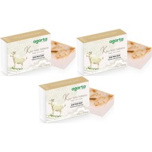 Valor Agarta Keçi Sütü El Yapımı Doğal Sabun, 150G, 3'lü Set