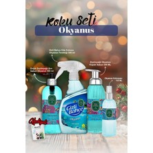 Valor Kolonya 150ML, Sıvı ve Köpük Sabun 500ML, Oda Kokusu 500ML Okyanus ve Rosie Pamuk