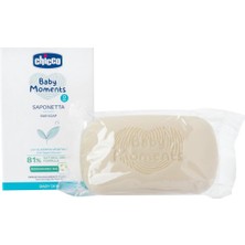 Valor Chicco Baby Moments Saponetta Bar Soap, 100 Gr, Beyaz