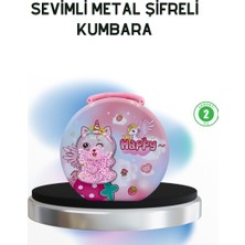 Alka Anahtarlı Çocuk Para Kasası Eğitici ve Dekoratif Tasarım