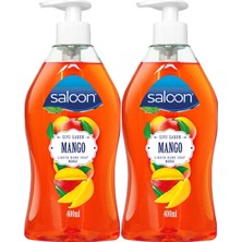 Valor Saloon Sıvı Sabun 400 ml Mango x 2'li Paket