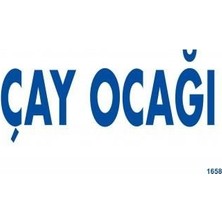 Alka Çay Ocağı Uyarı Levhası 17,5X25 KOD:1658