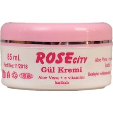 Valor Rose City Aloe Veralı Gül Kremi 85 ml