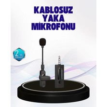 Alka 360 Derece Ses Algılamalı Type C Şarjlı Yaka Mikrofonu