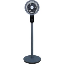 Valor Baleno Sf 8 Baac 3D Ayaklı Vantilatör Uzaktan Kumandalı 40W Midnight Graphite, Sf 8 Baac