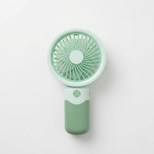 Valor Mini-Fan Taşınabilir El Fanı, USB Şarjlı, 3 Kademeli Hız, Masaüstü Standlı, 15 Cm, 3 Kademeli Hız A