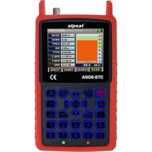 Alka Alpsat AS06-STC Satfinder 6 Hd Slim Görüntülü Uydu Bulucu-Ahd Test Cihazı