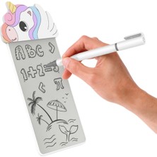 Alka Silikon Figürlü Manyetik Mini Yazı Tahtası 5,5" - 14 cm