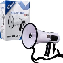 Akıllı Bayi No-Tel 106U Bluetooth-Usb-Siren-Ses Kayıt Özellikli Dahili Bataryalı 100 Watt Büyük Boy Megafon