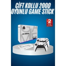 Alka 2.4 Ghz Oyun Konsolu Çift Konsol 4K Ultra Hd Game Stick