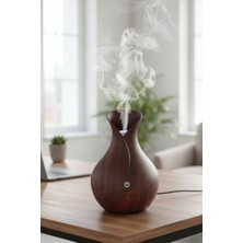 Valor Buffer Damla Model Ultrasonik Hava Nemlendirici, Akasya Renk, LED Işıklı, Soğuk Buhar, 10.5X14.5 cm