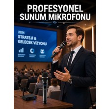 Alka Çift Mikrofon Seti Profesyonel Ses Performansı