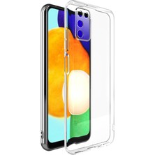 Alka Ally Sm Galaxy A03S Kılıf Kamera Korumalı Ultra Ince Şeffaf Silikon KILIF-(5775)
