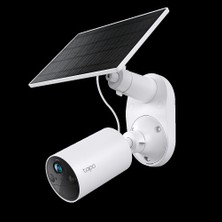 Alka Tp-Lınk Tapo TC82 Kıt (C410 Kıt) 2k 30MPIX Dış Mekan IP65 Wifi 9mt. Renkli Gece Görüşü Iki Yönlü Ses Güneş Enerjili Güvenlik Kamerası KITI(1923)