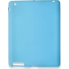 Alka Apple iPad 4 9.7 Kılıf Evo Tablet Silikon - Mavi