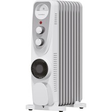 Valor Luxell LUX09-FP-WG 9 Dilim Beyaz Gri 2400 W Yağlı Radyatör