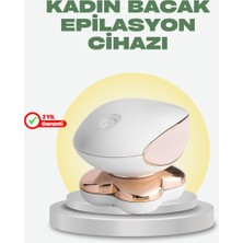 Alka Vücut Tüy Temizleme Cihazı Ağrısız Tıraş Dört Kesici Başlık
