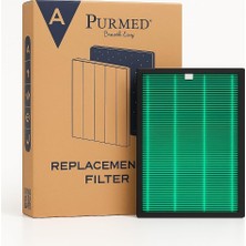 Valor Purmed Coway AP‑1018F Uyumlu Hava Temizleyici Filtre Seti – Hepa + Aktif Karbon Keçe, Tam Filtrasyo