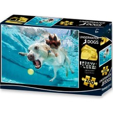 Alka Su Altında Köpek Daisy Puzzle 100 Parça