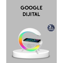 Alka Kablosuz Şarjlı Bluetooth Hoparlör ve Gece Lambası – Nfc Fm Radyo Rgb Işık
