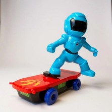 ENCO Mey Ithalat® Pilli Işıklı Kaykaycı Kaykaycı Robot Oyuncak
