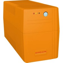 Alka Makelsan Lıon 650VA Line Interactive 5-12 Dk. LED Ekran Ups 1*12V 7AH