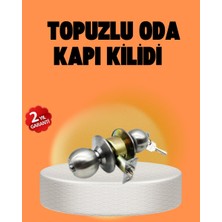 Alka Mat Renk Topuzlu Kapı Kilidi – Giriş Tipi