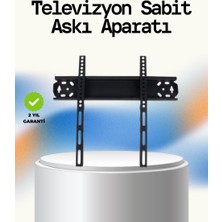 Alka Universal Tv Askı Aparatı 32-65 Inç Güçlü Çelik Gövde Sağa-Sola Ayar