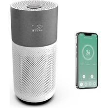 Valor Xenon Smart Hava Temizleyici | Mobil Kontrol Hepa 13 Wifi 550 Cadr Uvc Göstergeli (Gri) X7420