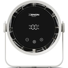 Valor Xenon Smart Taşınabilir Masaüstü Fanı | 100 Kademe Kontrol0 Şarjlı Dokunmatik Ekran 2000MAH Usb-C x