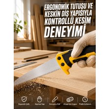 Alka Düz Bıçaklı Budama Testeresi Kılıflı Güvenli Tasarım