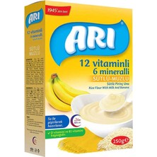Valor Arı Mama 12 Vitaminli 6 Mineralli Sütlü MUZLU,250 gr