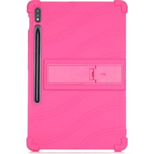 Alka Ally Galaxy Tab S8 S7 T870 /  T875 11 Inç Standlı Silikon KILIF-(5775)
