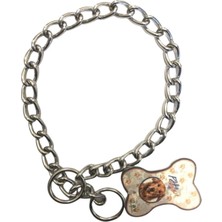 Valor Buffer® 65 cm Uzunlukta Zincir Model Köpek Için Boyun Tasması
