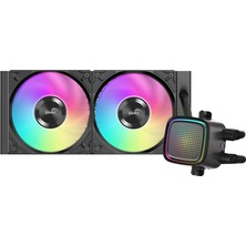 Alka Sama L50-240BK, Black, 240MM, 2X120MM Argb Fan, Cpu Sıvı Soğutma