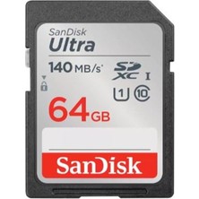 Alka 64GB Sandısk Ultra Sdxc 140MB/S SDSDUNB-064G-GN6IN