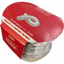 Alka Aspilatör Borusu Telli 127 mm 2 Metre