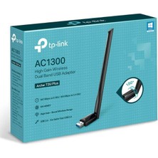 Alka Tp-Lınk Archer T3U Plus 1300MBPS Kablosuz Dual Band USB Adaptor