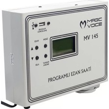 Alka Magicvoice MV-145 3 Hocalı Programlı Duvar Tipi Ezan Saati