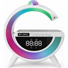 Valor LED Işıklı Kablosuz Şarjlı Bluetooth Hoparlörlü Alarm Saati – Mükemmel Ses, Işık ve Konfor Tek Bir