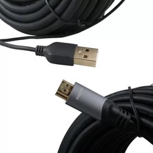 Alka Philips SWL6122B/93 4K 60 Hz 15 Metre USB Güç Kablolu Hdmı Görüntü Kablosu