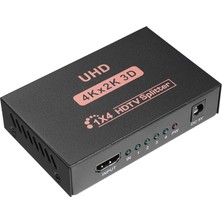 Alka Hytech Hy-Lu4, 4xhdmı, 2k-4k, Monitör Çoklayıcı, (1pc-4monitör)