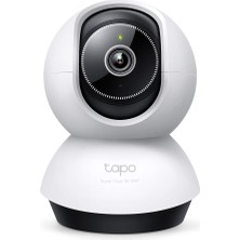 Alka Tp-Lınk Tapo TC74 (C230), 3k, 5,0mpix, Iç Mekan, Wifi, 12MT. Gece Görüşü, 360 Dönüş, Iki Yönlü Ses Güvenlik Yapay Zeka Destekli Kamera